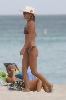 ESTEFANIA AHUMADA in Bikini in Miami Beach 10/31/2021 - Hawt