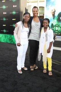 Marianne Jean Baptiste and family at the Los Angeles Premier