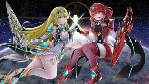 Pyra and Mythra Xenoblade Chronicles 2 Know Your Meme