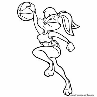 Lola Bunny Coloring Pages - Coloring Pages For Kids And Adul