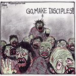 zombie Christ, zombie disciples, and eating your brains - na
