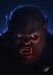 Wolfman Horror art, Wolfman, Vampires and werewolves