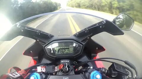 CBR 500R 2018 190 Km/h Top Speed - YouTube