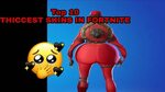 Top 10 THICCEST skins in FORTNITE #shorts - YouTube