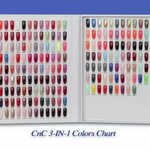Gallery of nitro nail system - dip powder color chart dnd dc