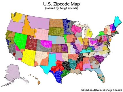Zip Code Map Of Usa - Oconto County Plat Map