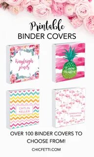 Printable Binder Covers - Make Your Own Binder Covers with t