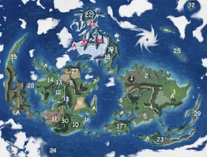 Final Fantasy VII World Map