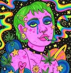 Newest For Stoner Trippy Weed Drawings - Detodounpoco