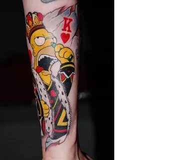 homer simpson vagina tattoo