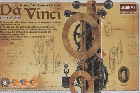 Купить 18150 Часы Da Vinci Clock Academy ArmaModels