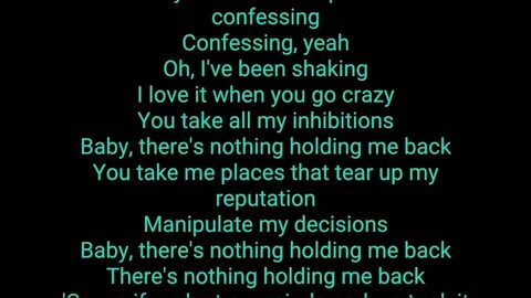 There's Nothing Holding Me Back (Lyrics) - YouTube