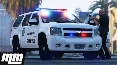 GTA 5: LSPDFR Patrol - 2008 Chevy Tahoe! - YouTube