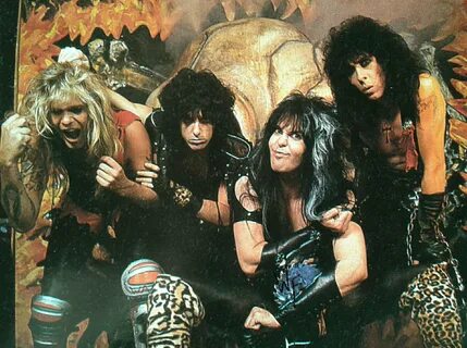 W.A.S.P. Animal era #ChrisHolmes #SteveRiley #BlackieLawless