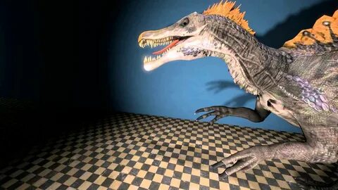 Spinosaurus SFM (Test) - YouTube