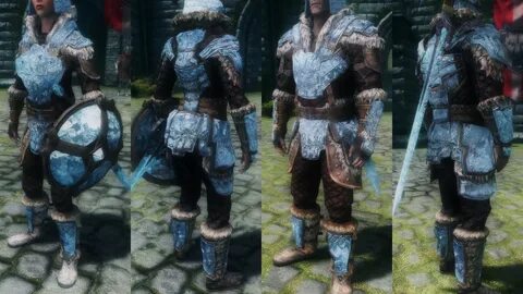 stalhrim paladin armor at skyrim special edition nexus mods 