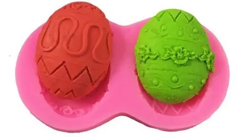 4YANG Thanksgiving Day Cake Mould Easter Eggs 3D Silicone Mo