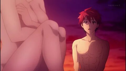 Anime De-class formation Exeros erotic scene girl is naked i