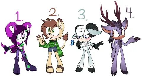 Sonic Oc Auction - Open Prices Lowered by Sillohette-Adopts 