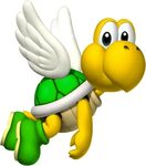 Super Mario - Flying Koopa Troopa - (826x942) Png Clipart Do