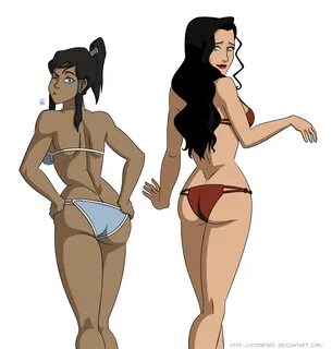 Bikini girls Avatar: The Last Airbender / The Legend of Korr