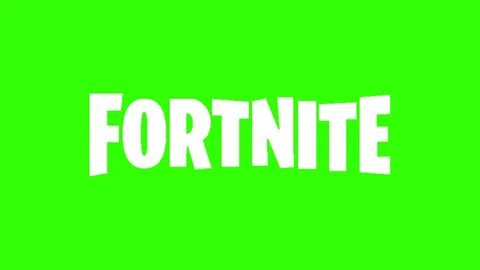 FREE GREEN SCREEN - Fortnite logo - YouTube