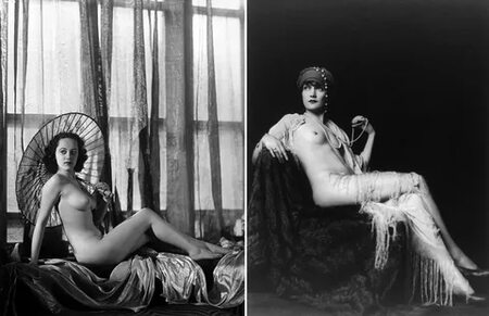 Update Ziegfeld Follies Showgirls posing in daring, nude ima