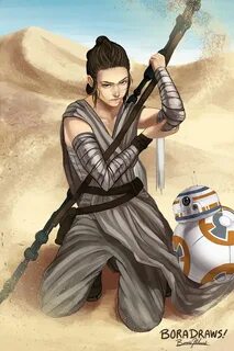 Pin by Diego Valenzuela on Star Wars Star wars fan art, Rey 