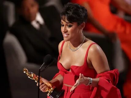 Ariana DeBose Best Supporting Actress Oscars Speech 2022 - S
