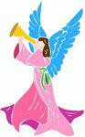Ангел Труба Роза - Бесплатное изображение на Pixabay