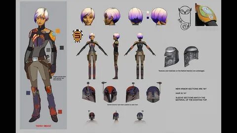 As part of Sabine’s new Season 3 character model, her armor 