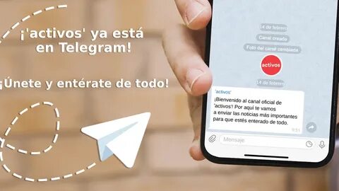 activos' ya está disponible en Telegram