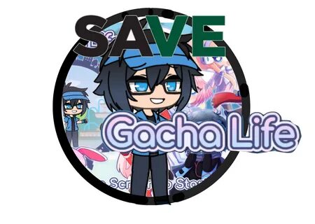 Save Gacha Life logo Life logo, Character, Community