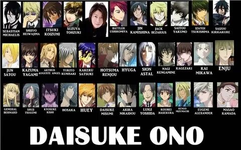Daisuke Ono. One of my favorite voice actors ever Voice acto