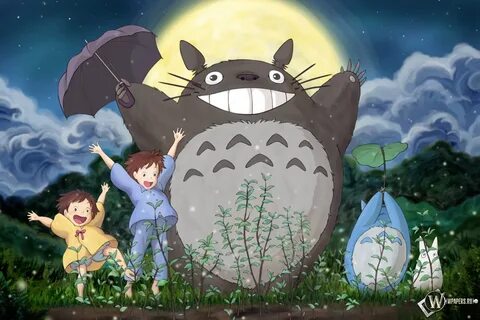 Скачать обои My Neighbor Totoro (Аниме, Тоторо) для рабочего