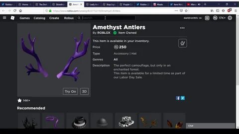 Amethyst Antlers Roblox
