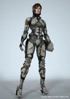 Sci fi concept art, Armor concept, Futuristic armor