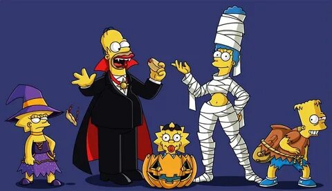 My Halloween History Simpsons halloween, Simpsons treehouse 