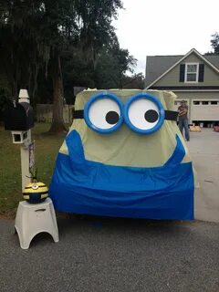 Minion Car Trunk or Treat Trunk or treat, Minion halloween, 