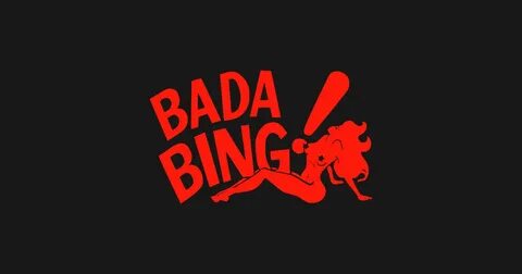 BADA BING-RED - The Sopranos - Poduszka TeePublic PL