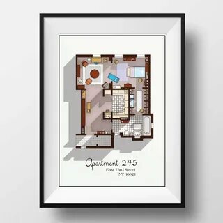 Hang Your Favorite TV Show Home On Your Wall With DrawHouse 
