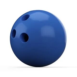 Colorful Set Bowling Ball Isolated On White Background, 3d I