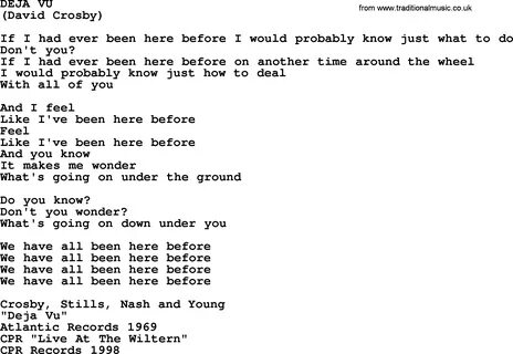 Deja vu lyrics initial d