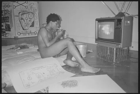Jean-Michel Basquiat, Reclining Nude Dazed