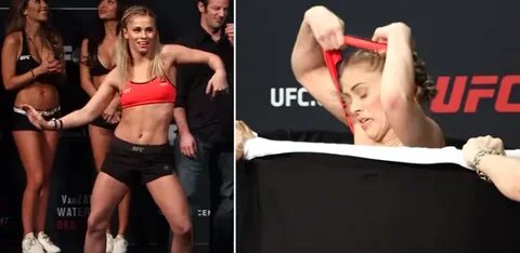 VIDEO: The Time Paige VanZant Had To Strip Naked To Make Wei