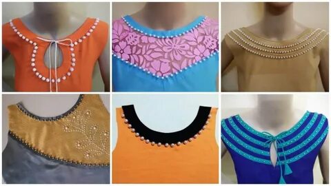 dress neck designs simple Factory Store