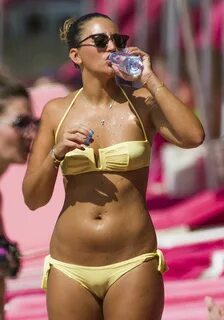 GEORGINA LEIGH CANTWELL in Bikini on the Beach in Barbados 1