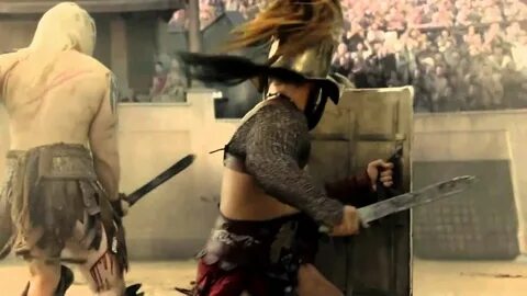 Spartacus Y Crixus vs Theokoles HD - YouTube