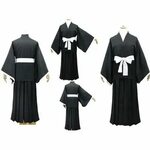 Amazon.com: Bleach Cosplay Shinigami Kimono Costume,size S: 