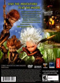 Arthur and the Invisibles - The Game boxarts for Sony Playst